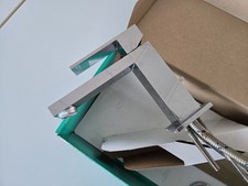 Gessi Rettangolo Waschtisch Armatur - inkl. Zugstange - inkl. Schläuchen