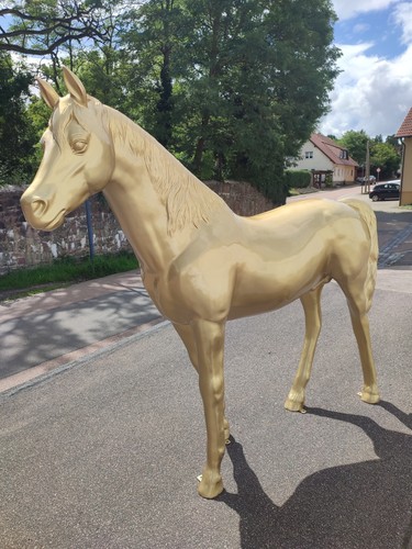 Pferd lebensgroß gartendeko - lebensgroß,