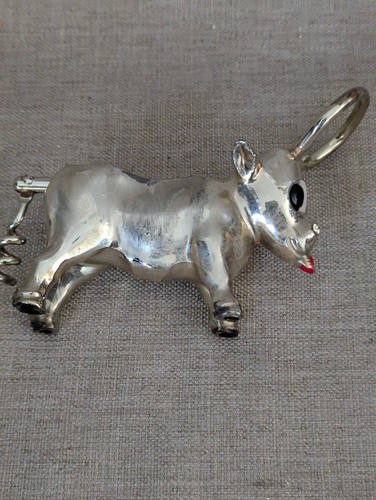 Vintage cow bull - cow,