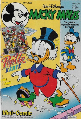 Micky maus 1989 mit - nr.49,