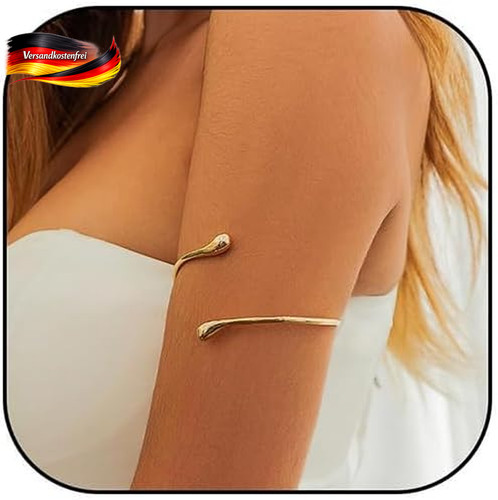 Oberarmarmband gold spiral - gold,