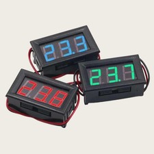 LED Voltmeter mini Einbau