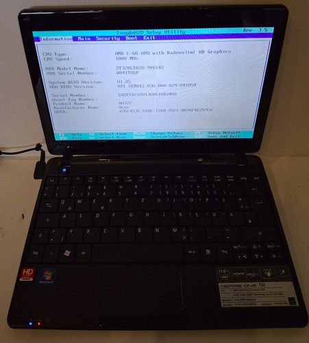 Aspire one series p1ve6 - ,