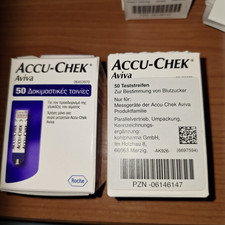 ACCU-CHEK AVIVA 50 TESTSTREIFEN, NEU, UNGEÖFFNET, MHD BIS 31.12.2025