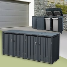 2er Set Mülltonnenbox