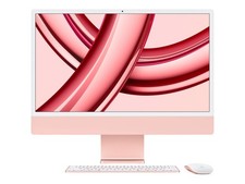 Apple iMac 24 Zoll (256GB SSD, M3, 8GB, 10-Core GPU) Rosé - MQRT3D/A...