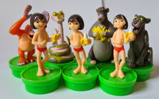 7 x  1996 Nestlé SMARTIES Disney Toppers DAS DSCHUNGELBUCH Stopfenfiguren