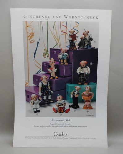 Mehrere goebel faltblätter - goebel,