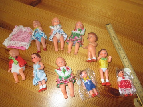 Konvolut alte puppen 10 - puppen,,