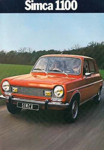 Simca 1100 gls limousine - simca,