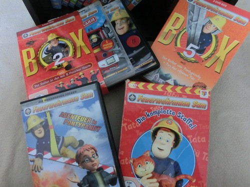 Feuerwehrmann sam dvd set - feuerwehrmann, dvd‑set