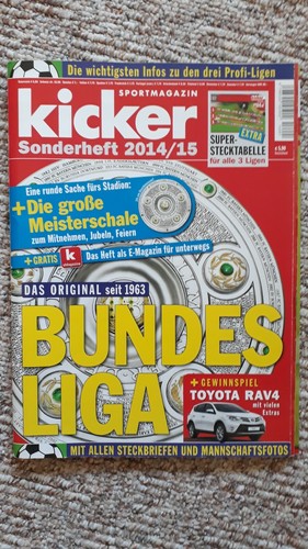 Kicker sonderheft bundesliga - kicker,