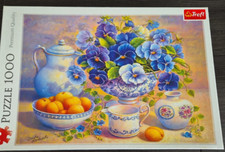 1000 Puzzle Der Blaue Blumenstrauß Trefl