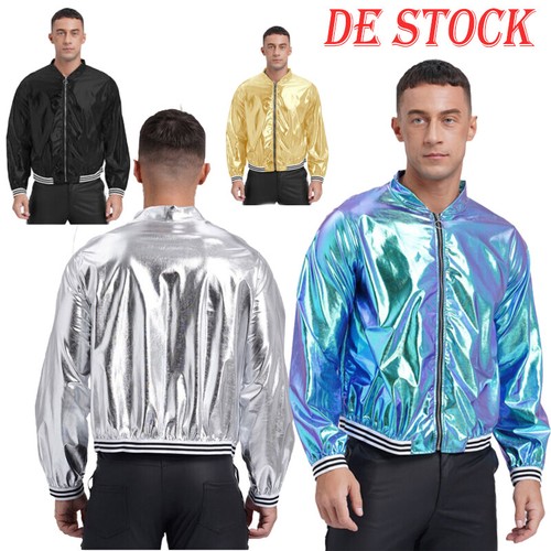 Herren metallic jacke - de,