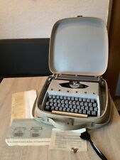 Vintage CONSUL Schreibmaschine 231.2 mit Koffer und Bedienungsanleitung 