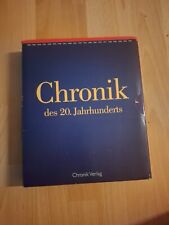 Chronik des 20. Jahrhunderts, Chronik-Verlag, 1999, 640 S., HC im Pappschuber