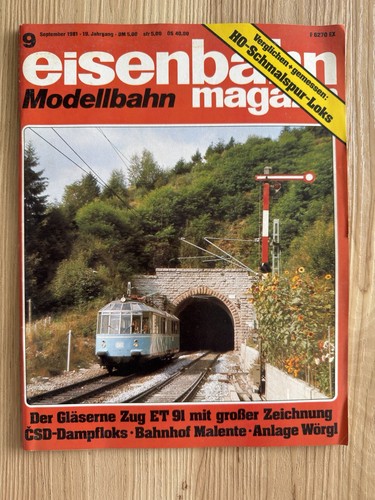 Eisenbahn modellbahn magazin - eisenbahn, /
