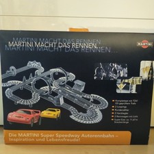 Martini Super Speedway Autorennbahn Rennbahn Rennstrecke NEU und OVP ca. 12 m.
