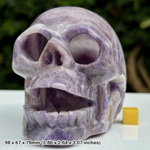 Chevron amethyst schädel - amethyst, 4
