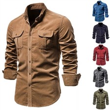 Herren Tops Cord Shirts