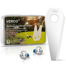 30 St. Edelstahl Ersatz Messer