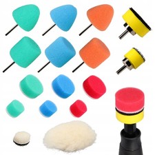 16tlg Detail Polierschwamm Polierpads Polier Polieren Polierset Autoschleifen 