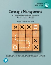 Strategic Management: A Competitive Advantage Approach, Concepts and Cases, Gl