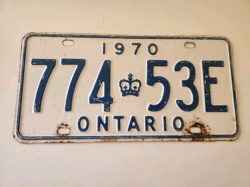 Original kanada nummernschild - kanada,