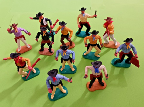 Timpo toys x - x, cowboys