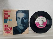 Udo Jürgens - Siebzehn Jahr, Blondes Haar / So wie eine Rose 7" 17 Mit 66 Jahren