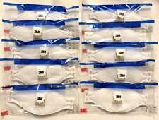 10x Schutzmaske Atemschutz Maske 3M 9332+ Aura FFP3 mit Ventil  (MHD Juli 2025)