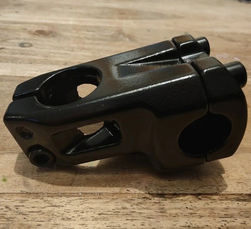 Schwarzer aluminium bmx vorbau - schwarzer,