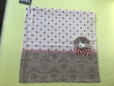 Kissenhülle Sava neu Christmas Weihnachten Elch 40 x 40 cm beige taupe rot