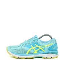 ASICS Damen GT-2000 Sportschuhe Türkis Gelb Low-Top Laufschuhe EU 39.5