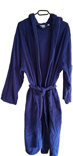 Bademantel damen blau - bademantel,