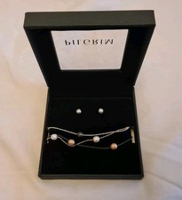 Pilgrim Armband Ohrstecker Set