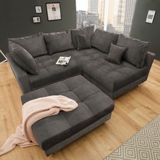 Wohnlandschaft KENT 220cm grau