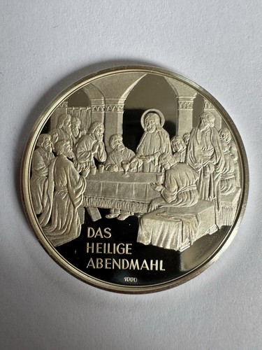 Feinsilber medaille 1000 - medaille,