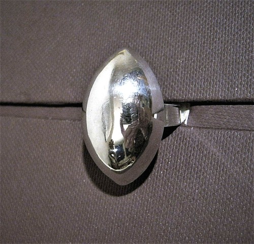 Ring 925er silber gewölbter - ring,, silber,