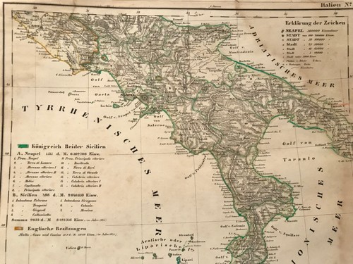 Landkarte italien südl - landkarte, italien,