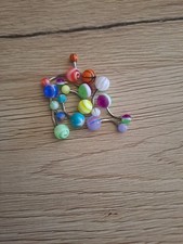 Bauchnabelpiercing Silber