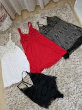  4 tlg Negligee Set 1 Body und 3  Nachthemdchen Hunkemöller XL 42 44 