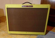 Fender Deluxe 112 Tweed-Box mit Celestion Blue - Wohnzimmergerät