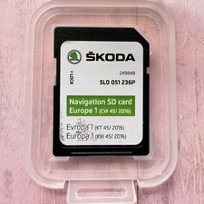 SKODA SD KARTE mit komplett