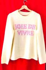 WEISSER PULLOVER GR 44 OVER