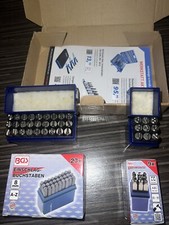 Schlagzahlen 0-9, Schlagbuchstaben A-Z Komplett Set/ 8mm  (Einschlagzahlen)