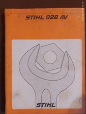Stihl 028AV / Reparaturanleitung/jugoslawisch