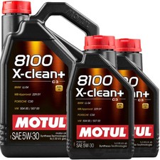 7-Liter MOTUL 8100 X-CLEAN+ C3