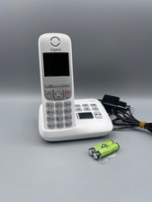 ☎️Gigaset AE 690A weiß Schnurlos Telefon + AB neue Akkus
