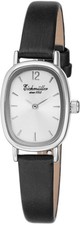 Eichmüller Damenuhr schwarz/silberfarben 20x26mm RE1089